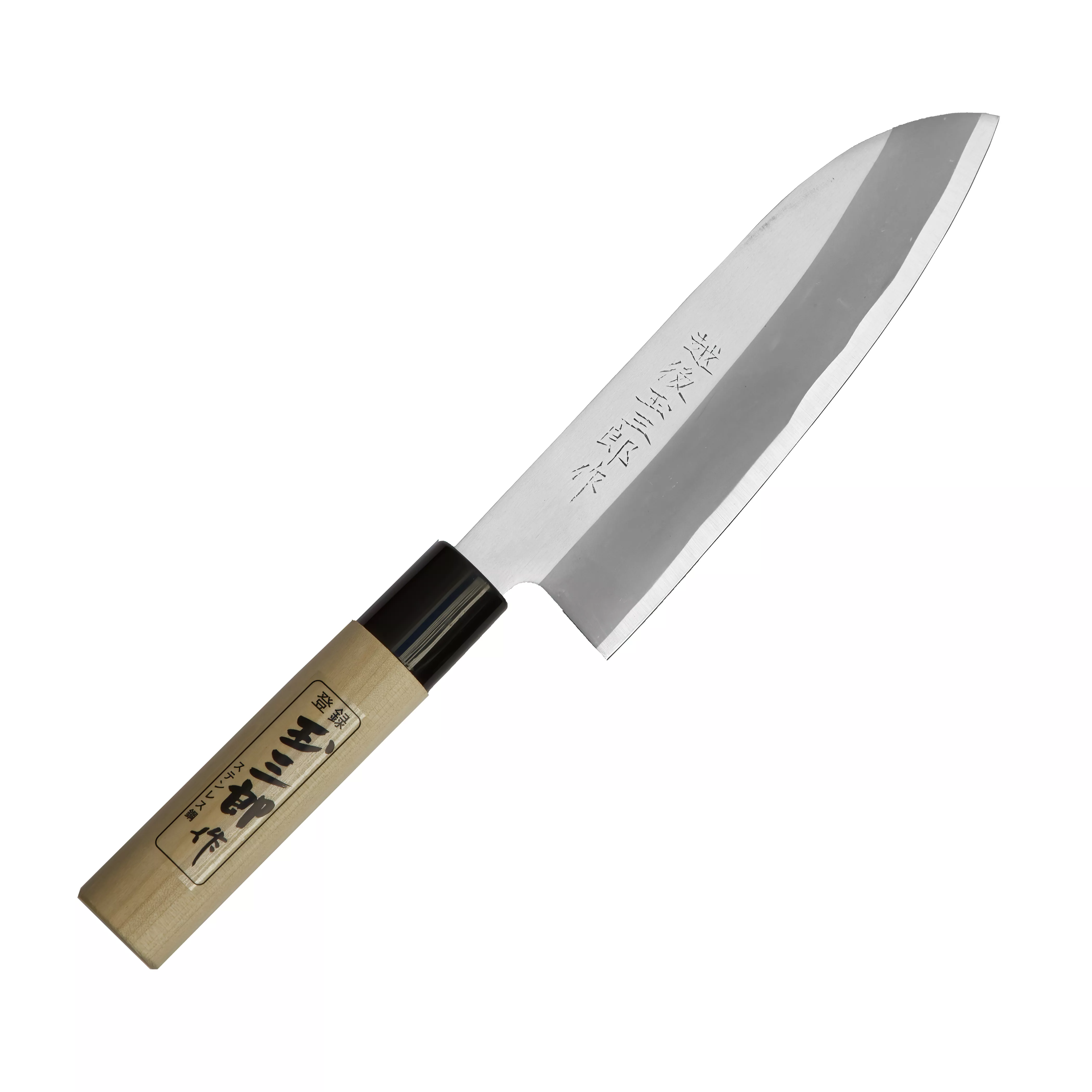Echigo Tamasaburo Hon-Dachii Nóż Santoku 17 cm, stal 420J2, magnolia