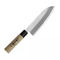 Echigo Tamasaburo Hon-Dachii Nóż Santoku 17 cm, stal 420J2, magnolia
