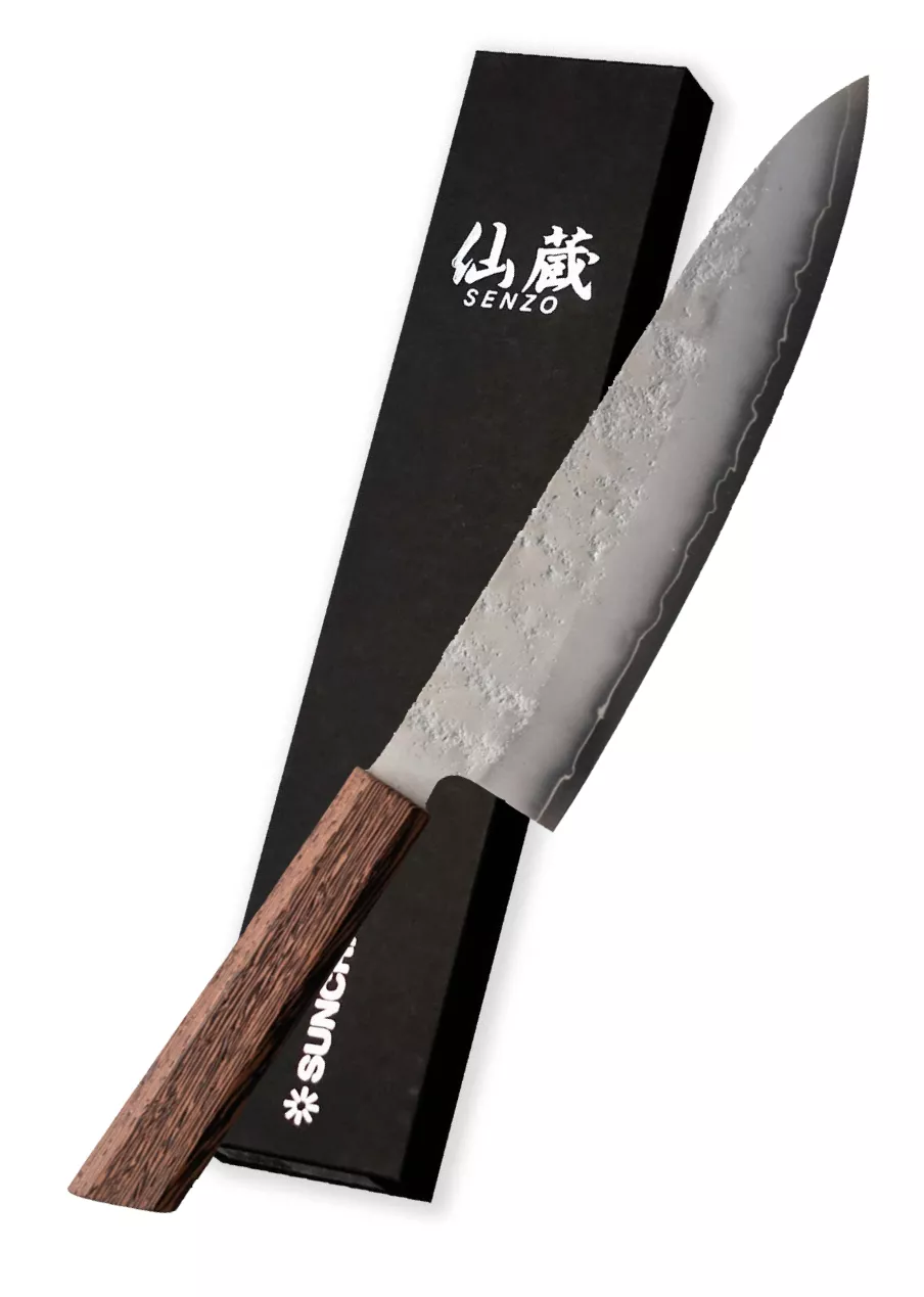 Nóż szefa kuchni Suncraft Senzo Retro GIN-SAN Silver 3 San Mai 20 cm