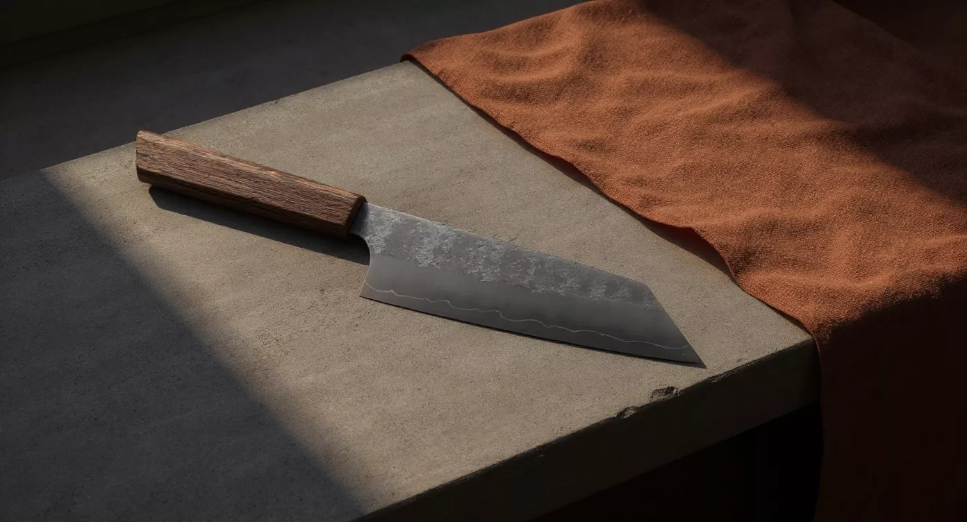 Nóż kuchenny japoński Suncraft Senzo Retro Bunka 16,5 cm stal GIN-SAN S