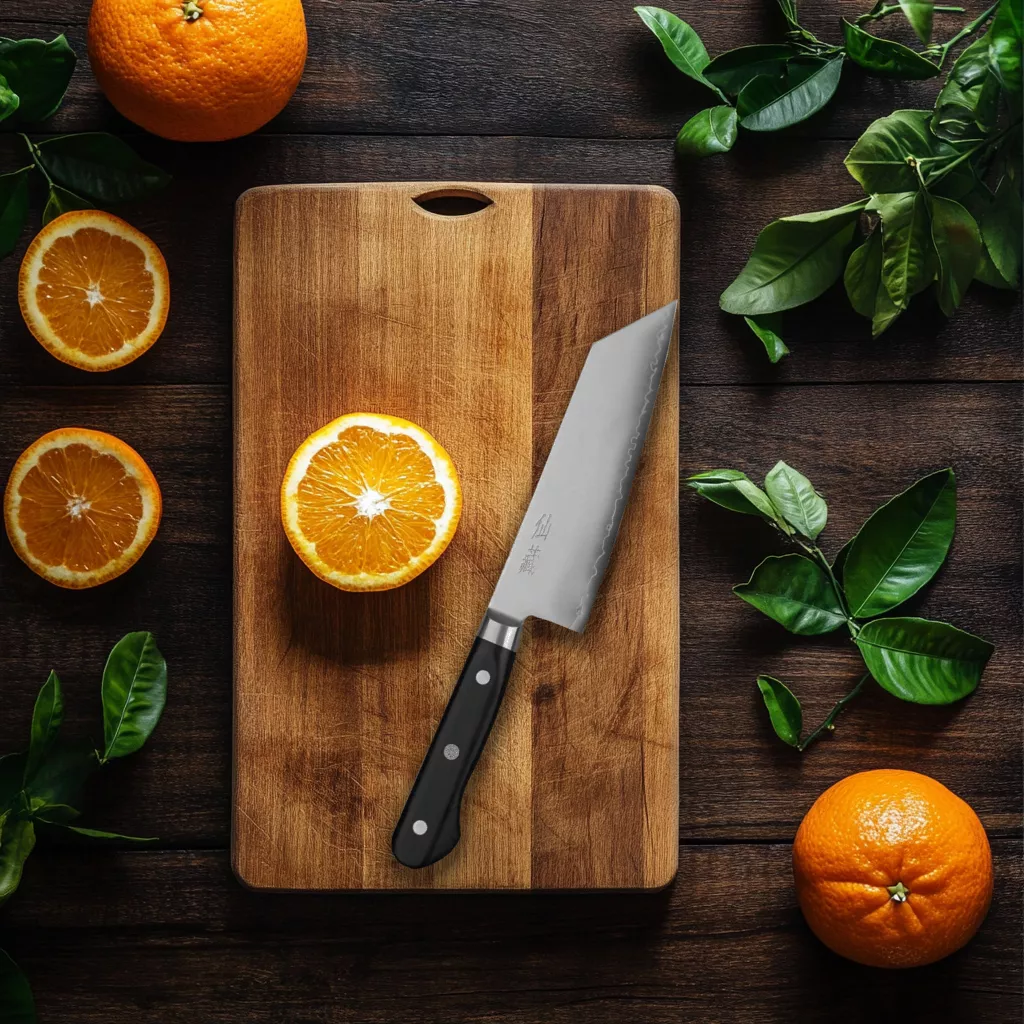 Suncraft Senzo Professional Bunka 16,5 cm - Nóż kuchenny z stali SG2 San