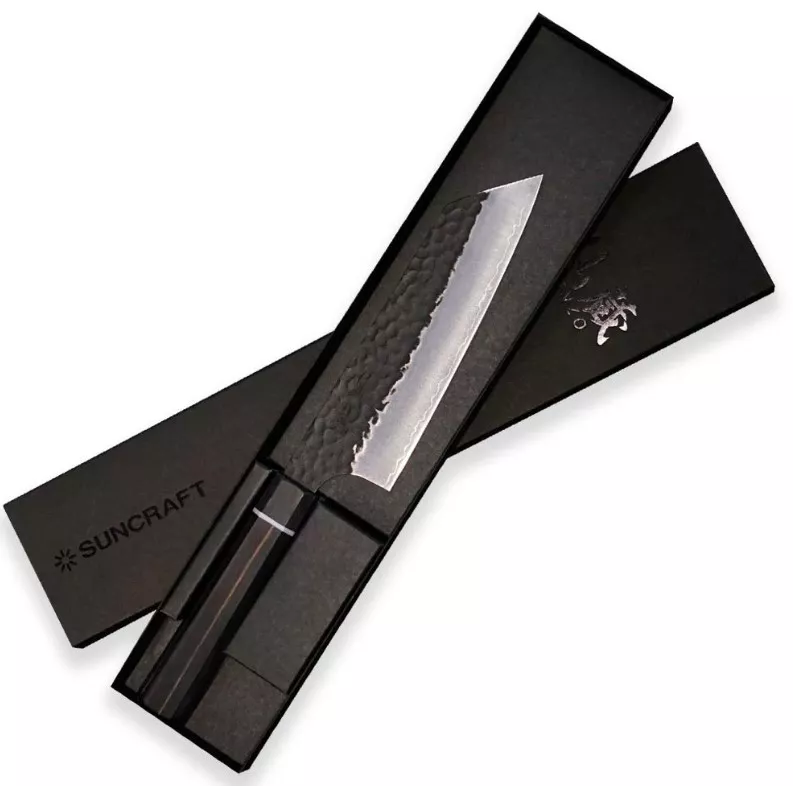 Suncraft Senzo Finest Bunka 16,5 cm - Nóż kuchenny ze stali SPG-STRIX z 