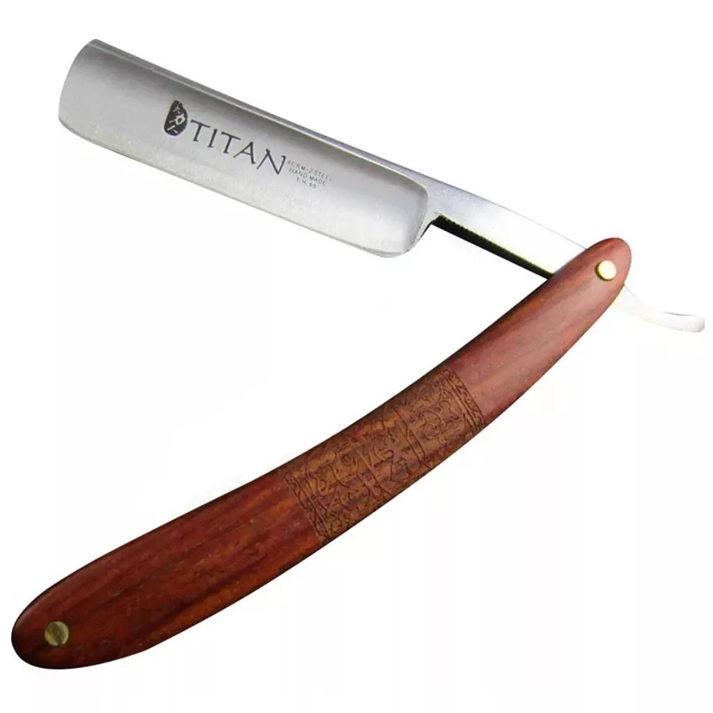 Brzytwa 13/16 TITAN 1918 Mahoń, stal ACRM-2