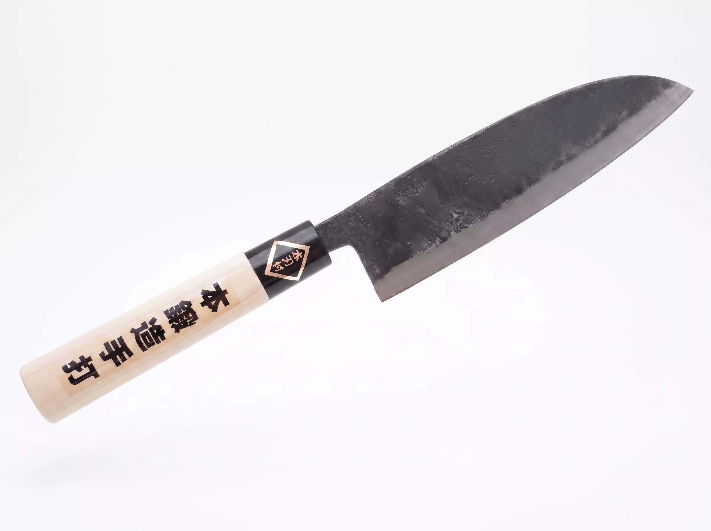 Japoński Nóż Santoku Tosa Ryoma 16,5 cm Stal Shirogami