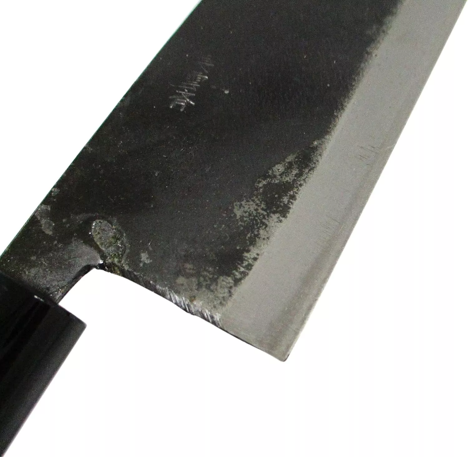 Nóż japoński Chouunsai Tosa Nakiri Kurouchi 16,5 cm shirogami