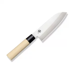 Tsubamesanjo Chitose Santoku – Nóż kuchenny, ostrze 15.5 cm, stal molib