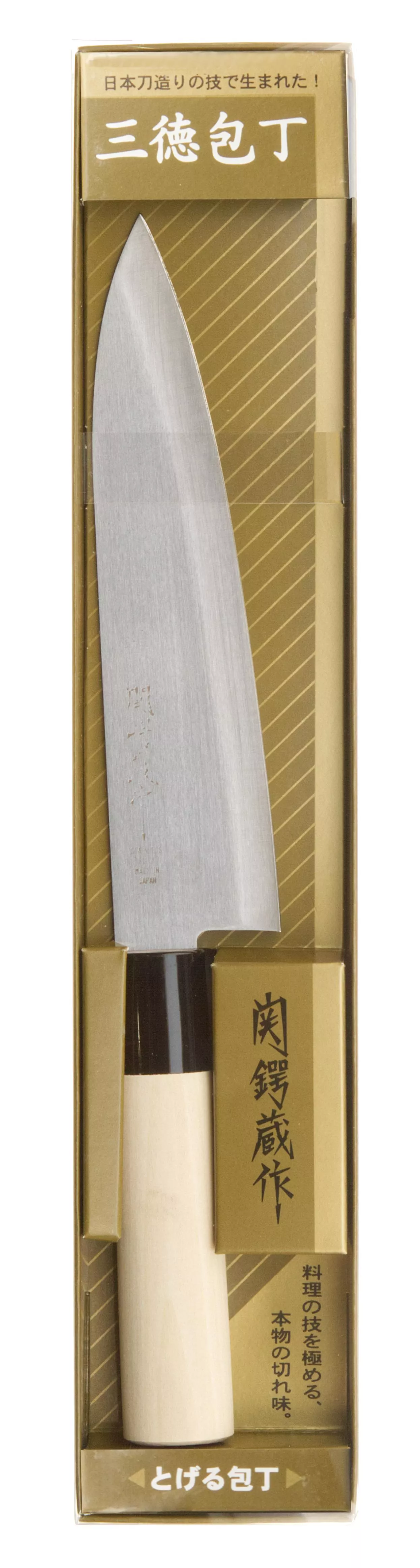 Tsubazo Gyuto - Japoński Nóż Szefa Kuchni 18cm, Stal Molibdenowo-Wanadow