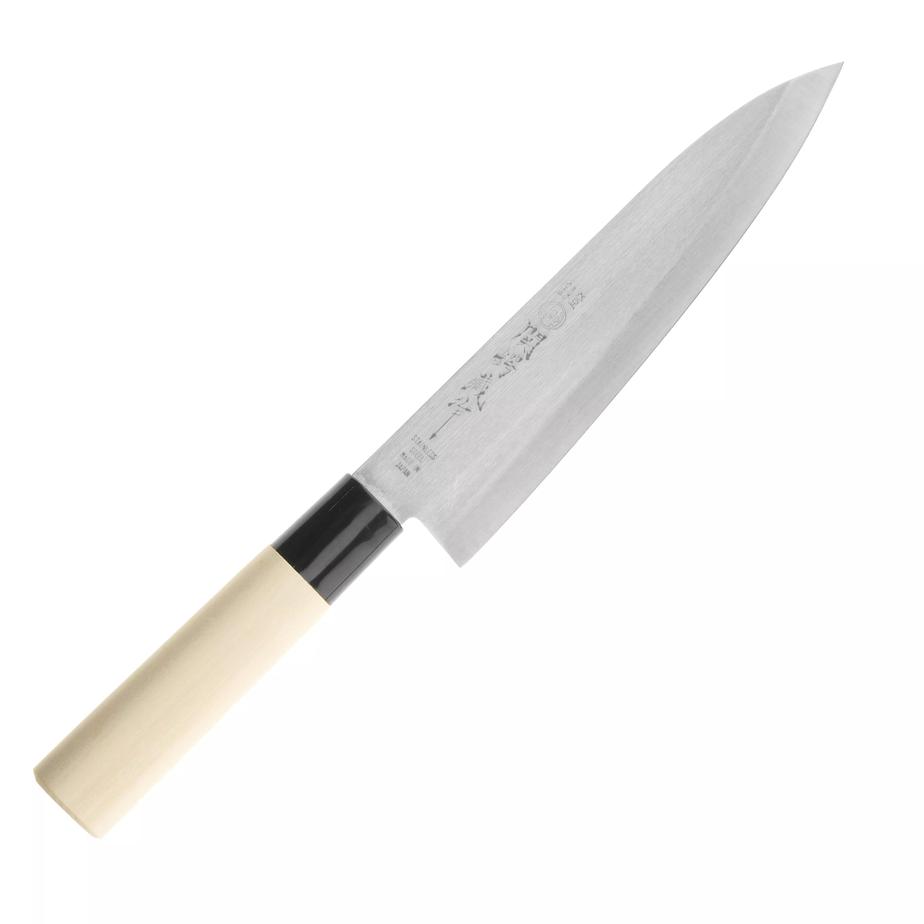 Tsubazo Gyuto - Japoński Nóż Szefa Kuchni 18cm, Stal Molibdenowo-Wanadow