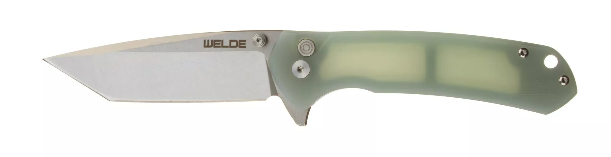 Welde nóż składany tanto D2F64 jadeit