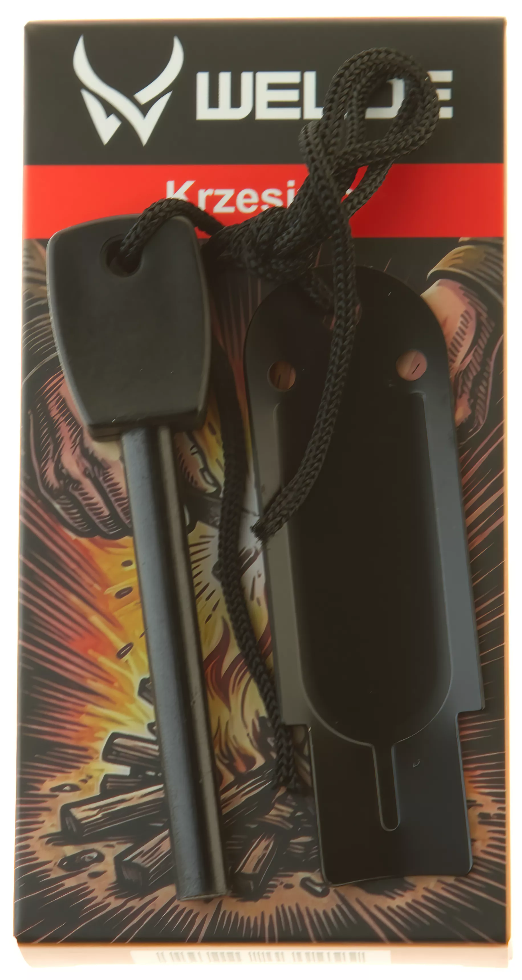 Krzesiwo magnezowe Welde 8mm x 8cm - survival i bushcraft