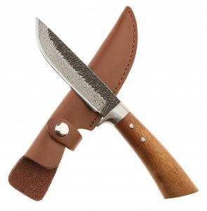 Nóż myśliwski Welde WH04DM Stal Damasceńska T10 25 cm