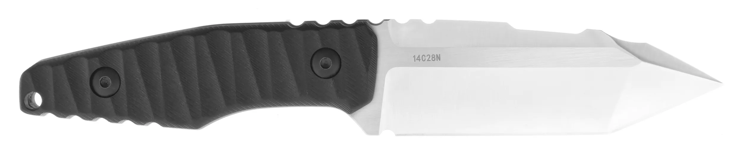 Womsi Rock nóż taktyczny czarne G10 14C28N.