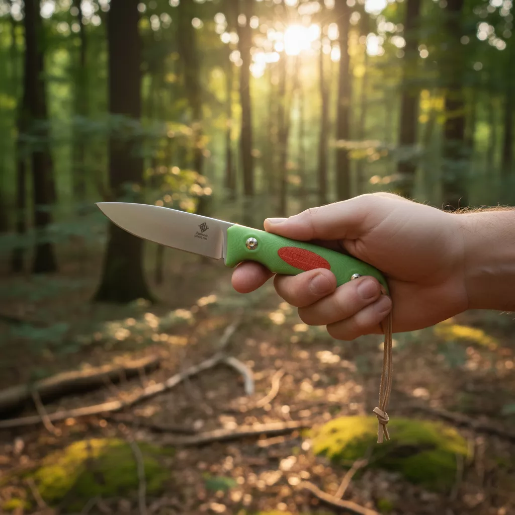 Womsi Alpha miu nóż zielona mikarta S90v