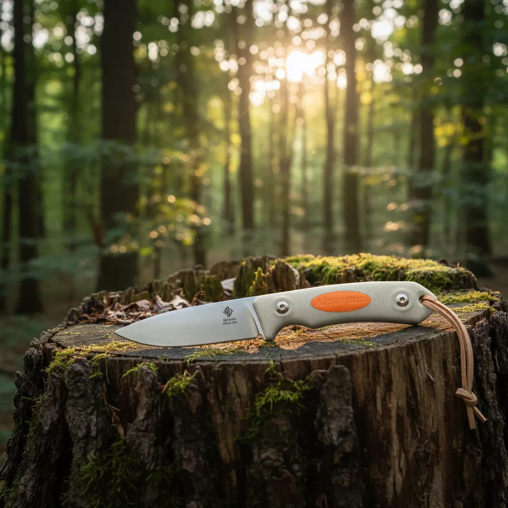 Womsi Alpha miu nóż szara mikarta S90v