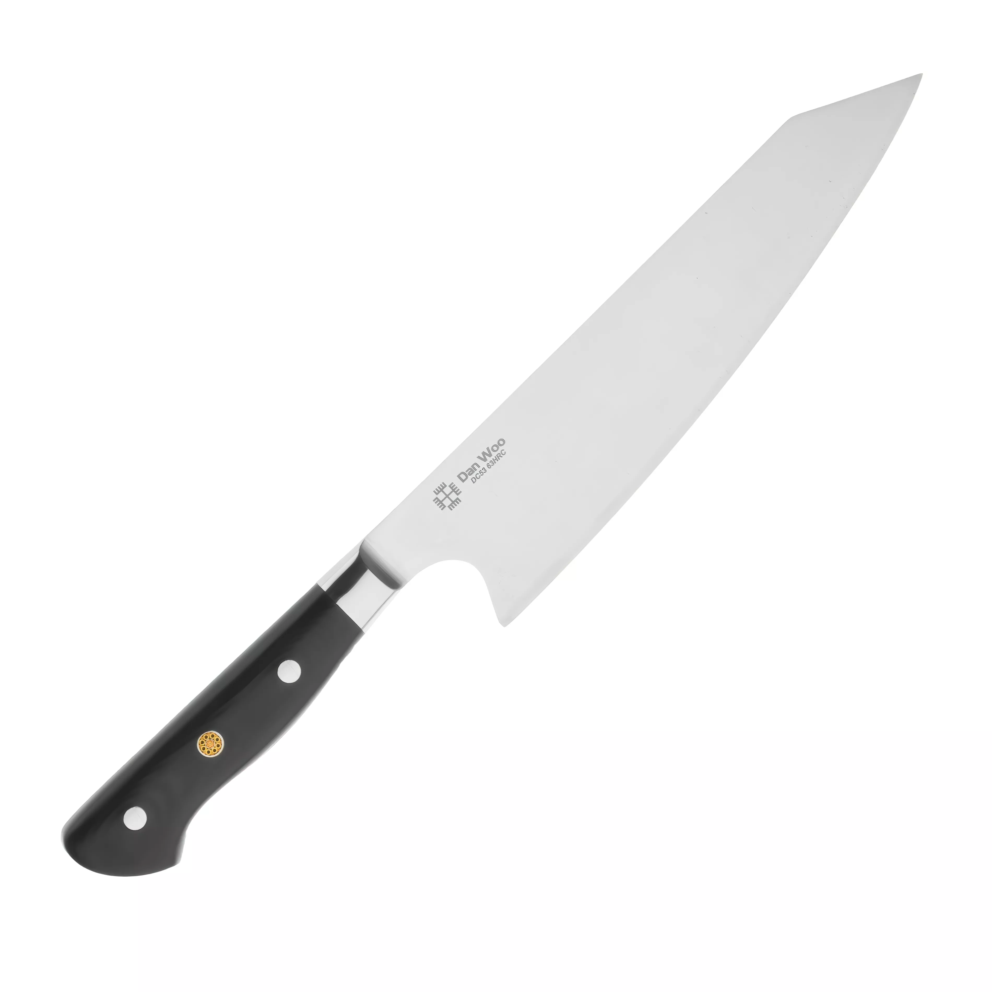 Dan Woo Nóż Szefa Kuchni Kiritsuke DC53 63HRC, ostrze 21 cm