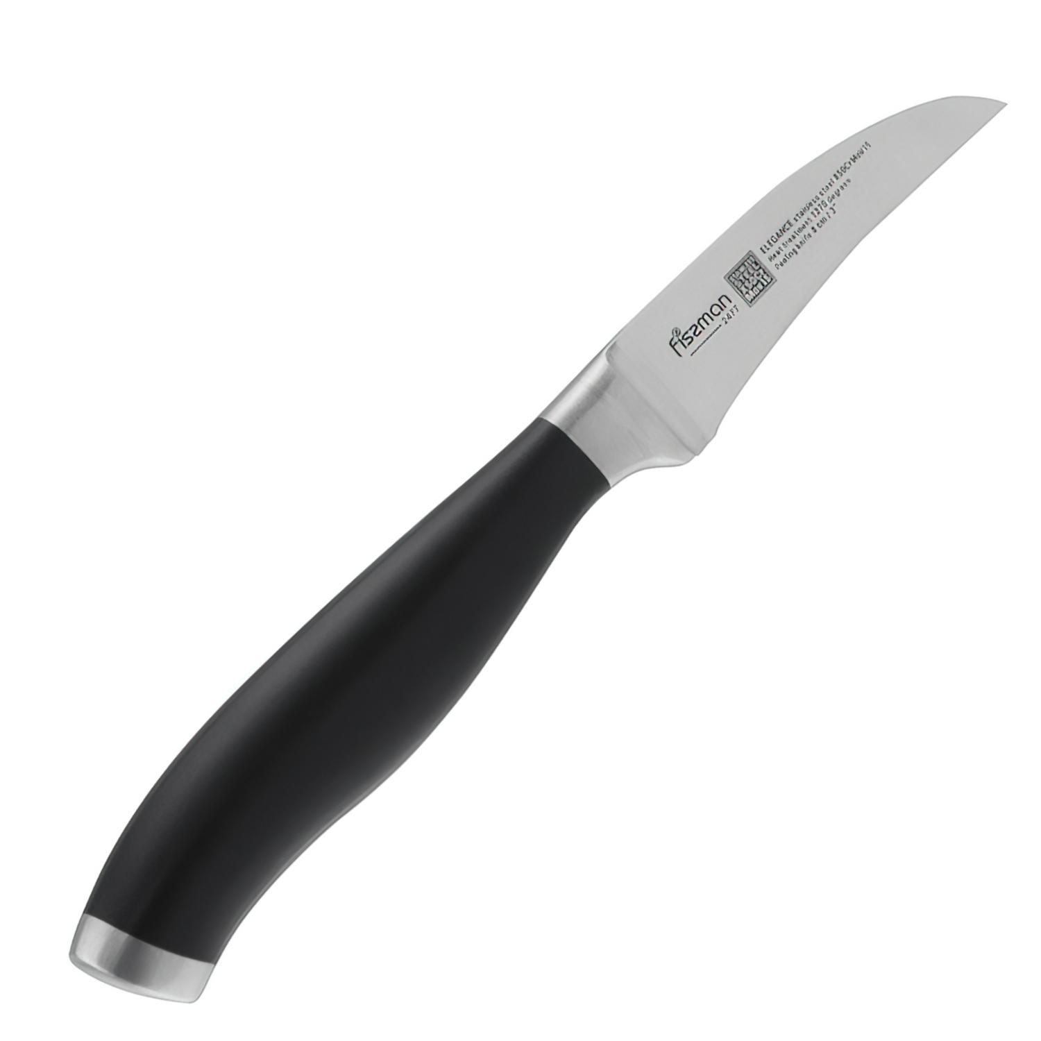 Nóż do obierania Fissman Elegance 8 cm - stal X50CrMoV15