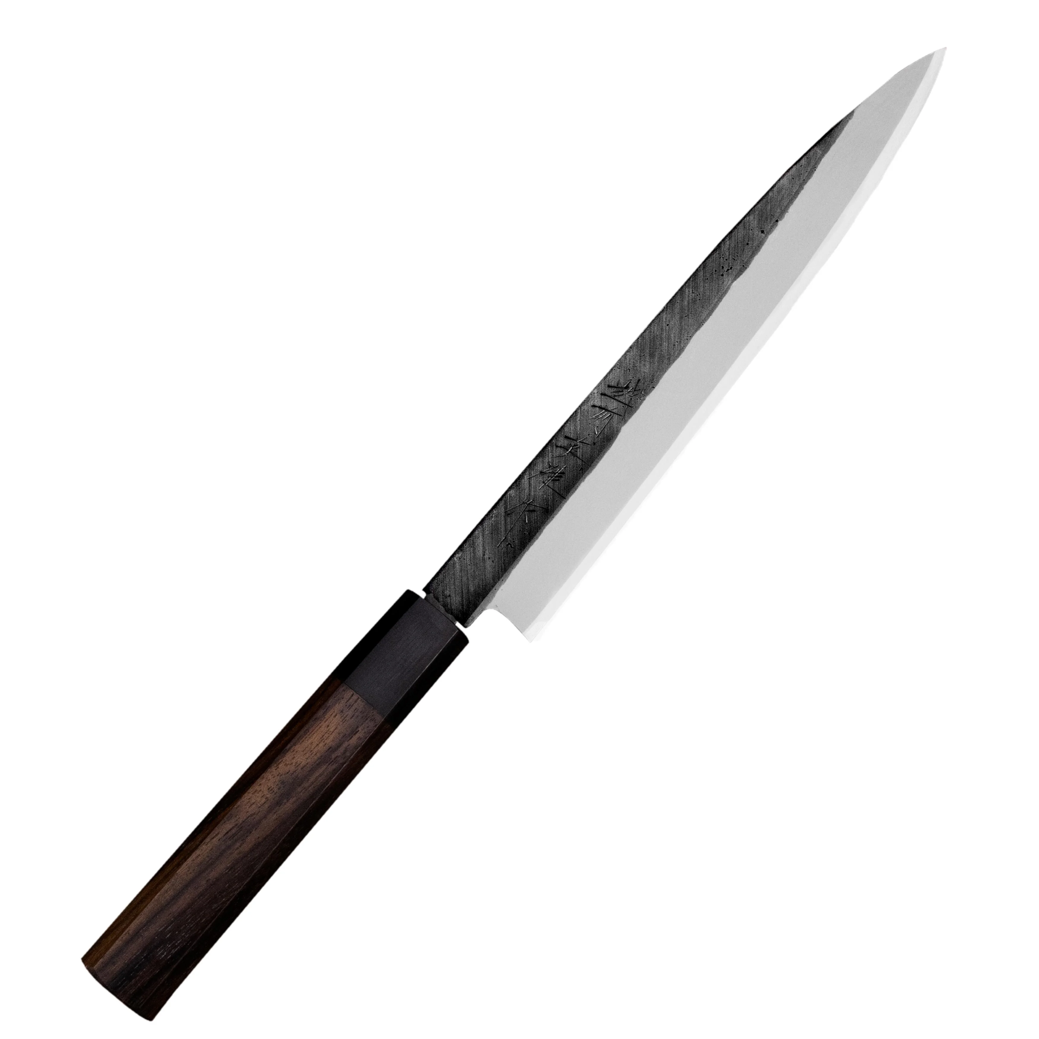 Hideo Kitaoka Shirogami Black Oktagon Nóż Yanagi 2