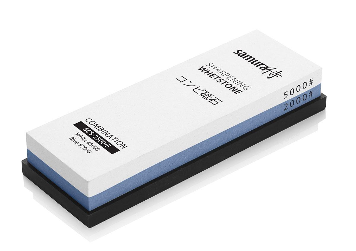 Samura SCS-2500-F – Dwustronna Ostrzałka Kamienna 2000/5000, 20 cm