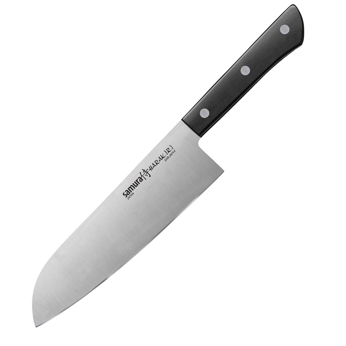 Nóż kuchenny Samura Harakiri Santoku 17,5 cm AUS-8 58HRC