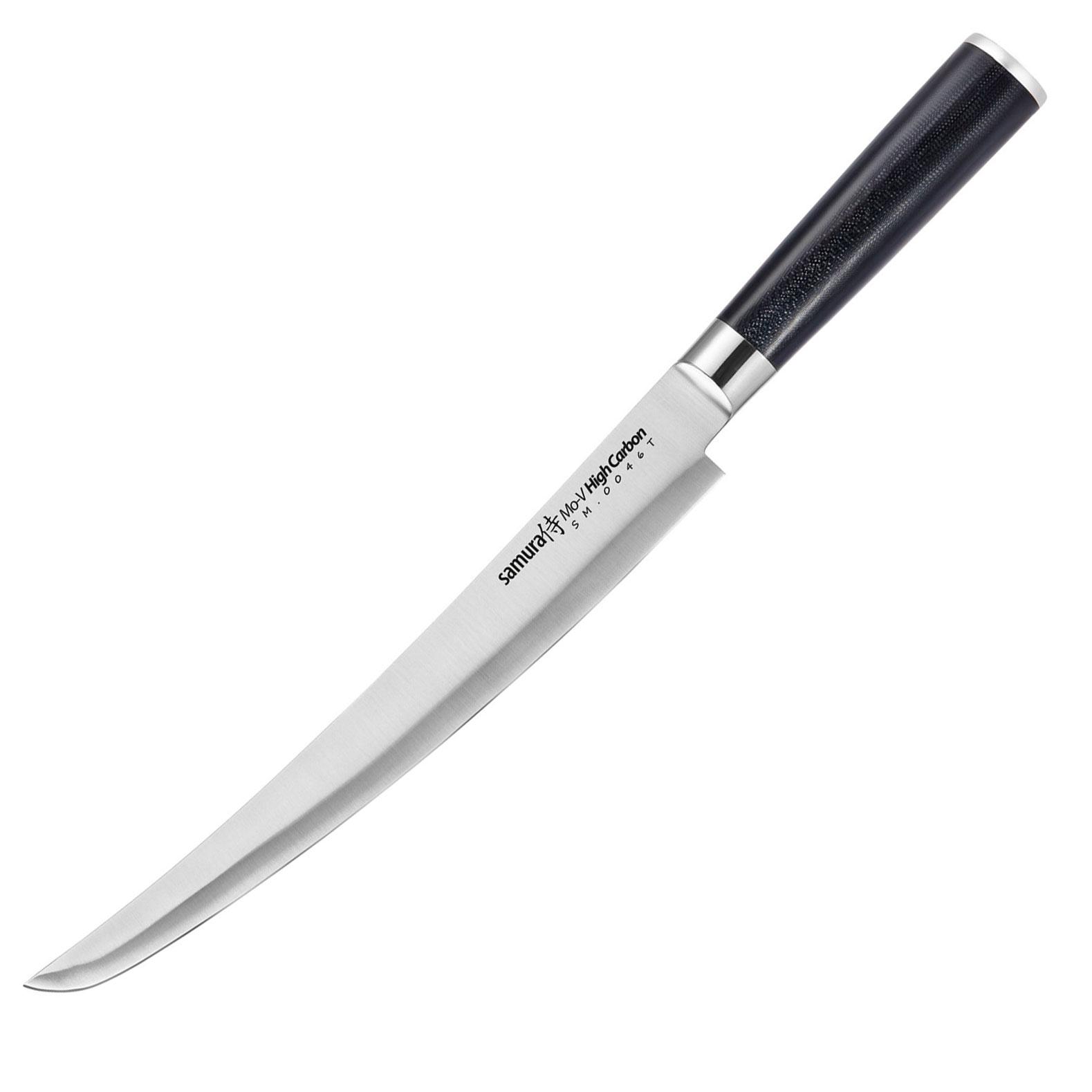Samura MO-V Slicing Tanto - Nóż do plastrowania 24 cm