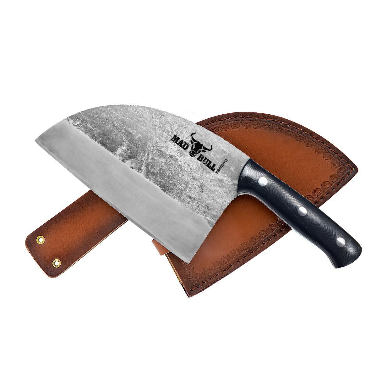 Samura Mad Bull Nóż Kuchenny Serbski 18cm Czarny