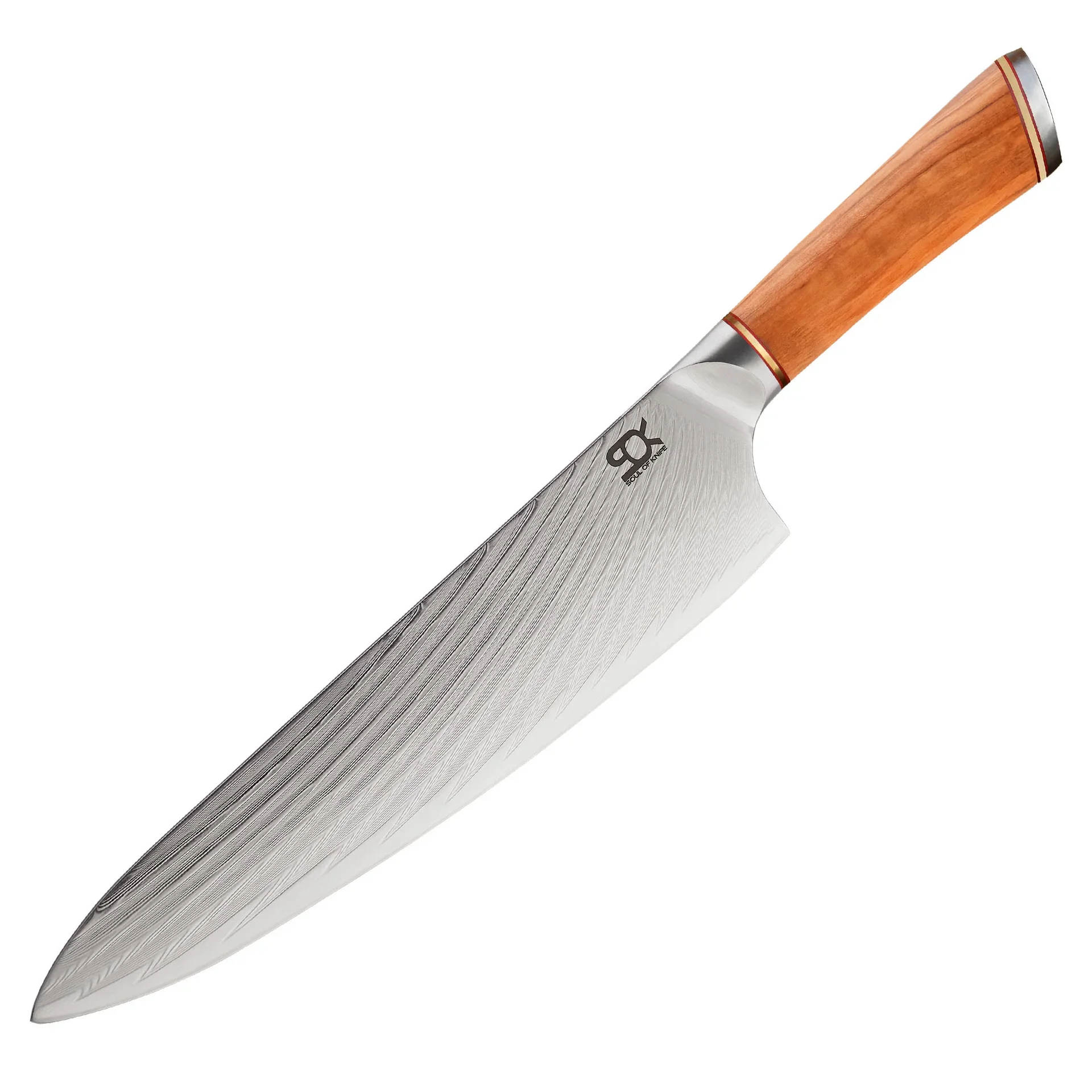 SOK Olive Sunshine Damascus Nóż Szefa Kuchni 20 cm