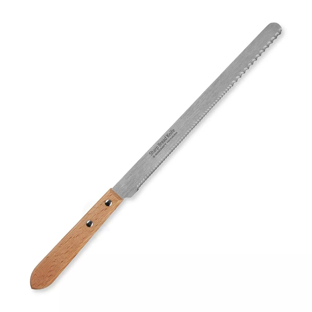 Suncraft nóż do pieczywa BB-2016 23 cm stal nierdzewna magnolia
