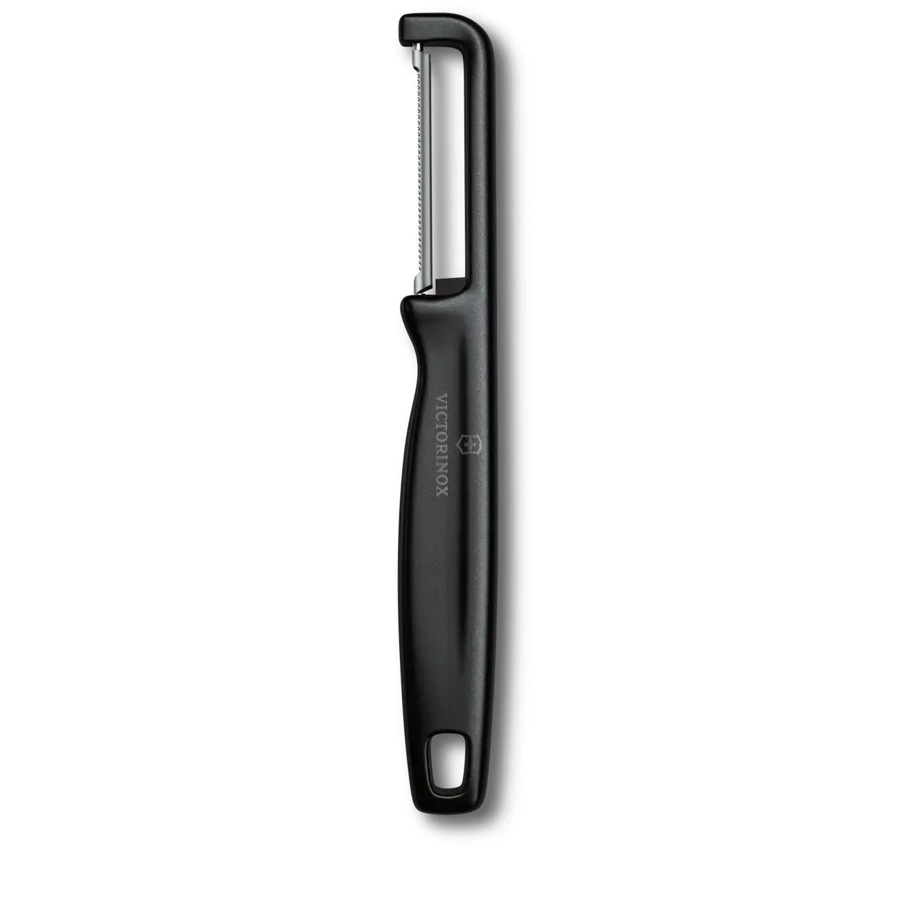 Victorinox IOTA obieraczka pionowa czarna ząbki