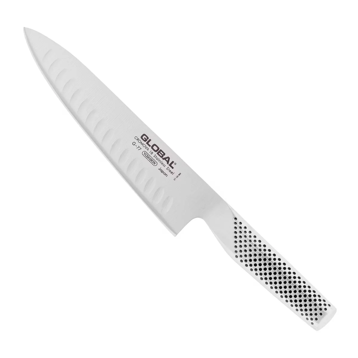 Nóż szefa kuchni 20cm, żłobiony NOWY | Global G-77