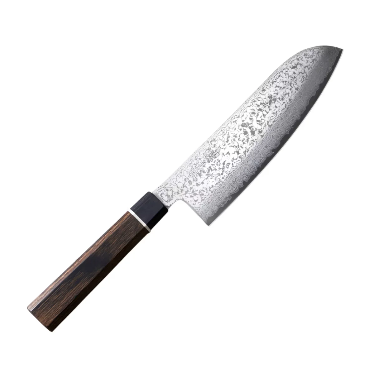 Suncraft SENZO BLACK Santoku 167 mm [BD-04].