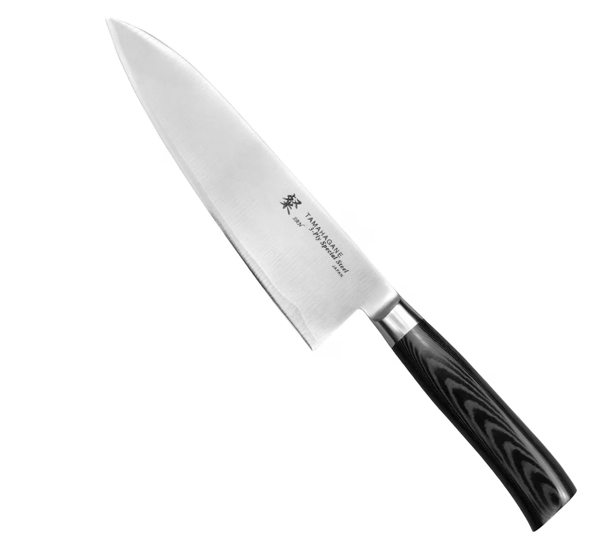 Tamahagane SAN Black VG-5 Nóż Szefa 15cm
