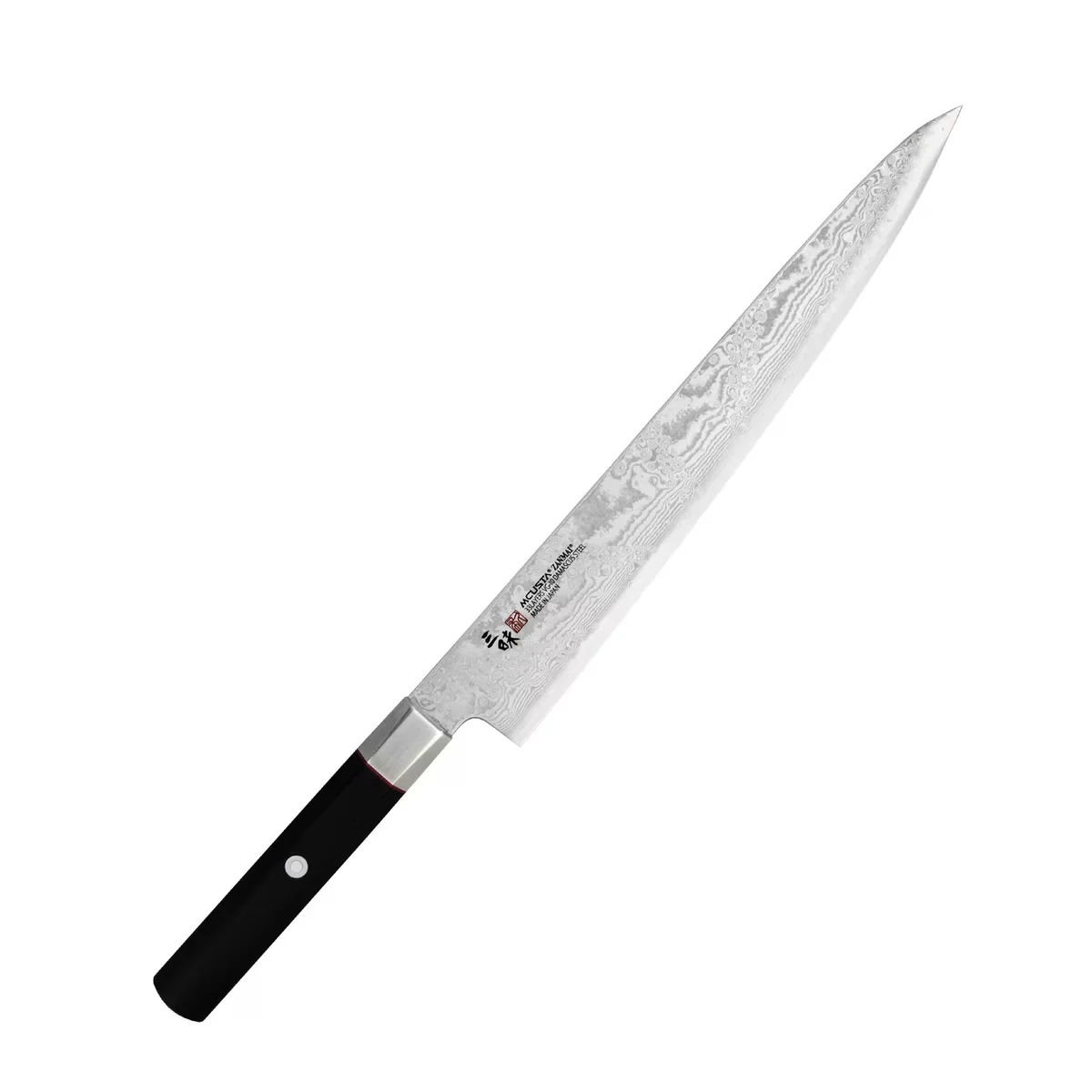 Mcusta Zanmai VG-10 Splash Nóż Sujihiki 27cm