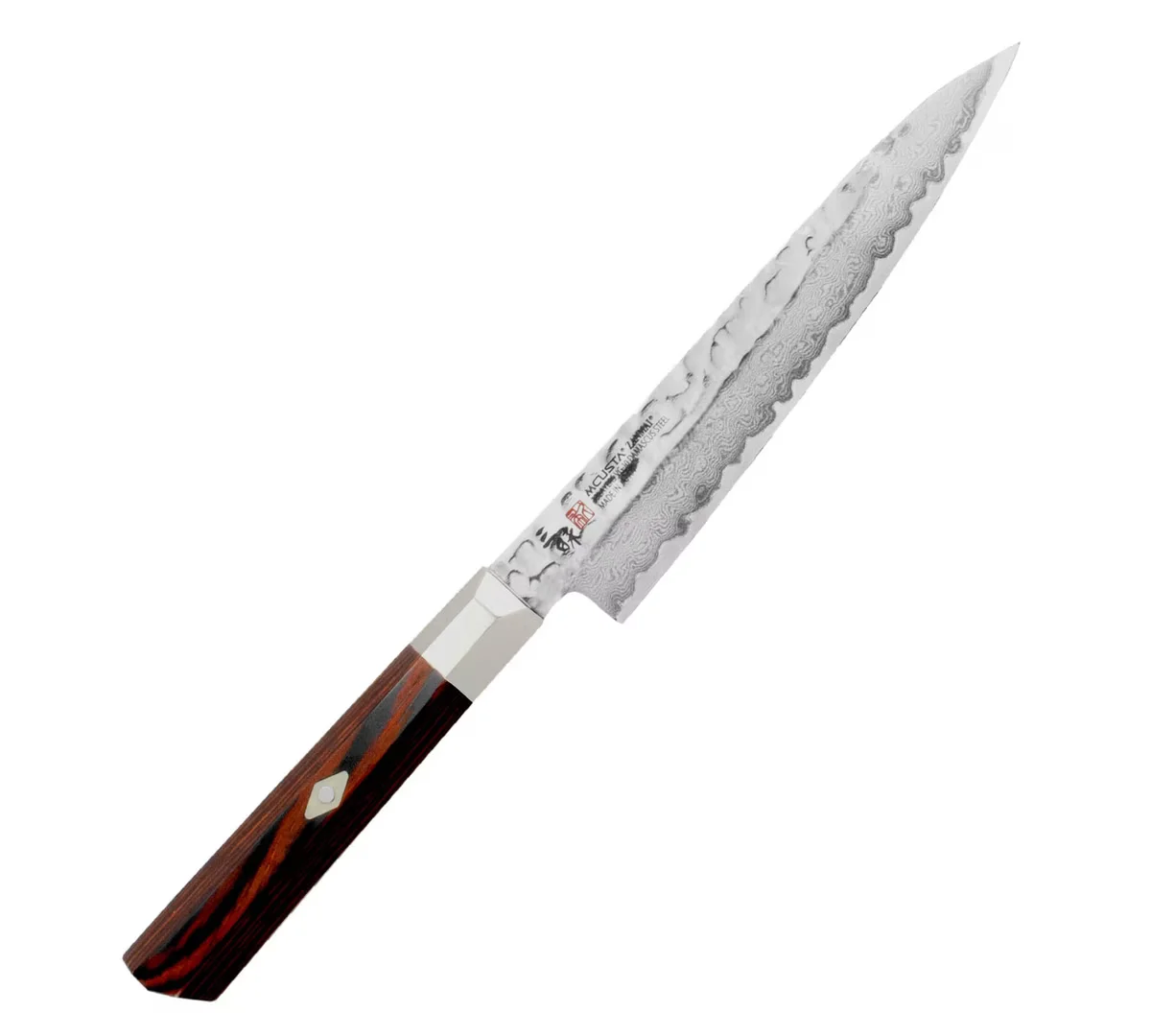 Mcusta Zanmai VG-10 Supreme Hammered Nóż uniwersal