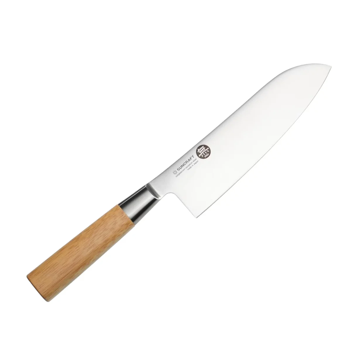 Suncraft Bamboo nóż santoku 163mm