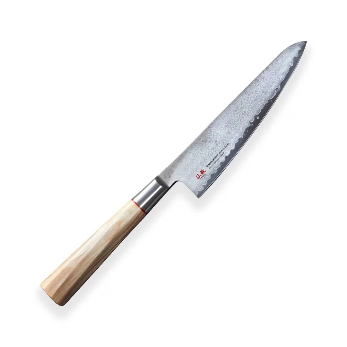 Suncraft SENZO TWISTED OCTAGON Santoku small 143 m