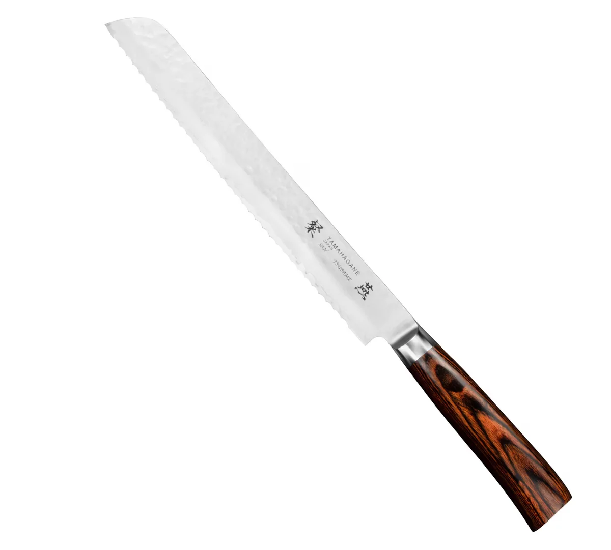 Tamahagane Tsubame Brown VG-5 Nóż do chleba 23cm