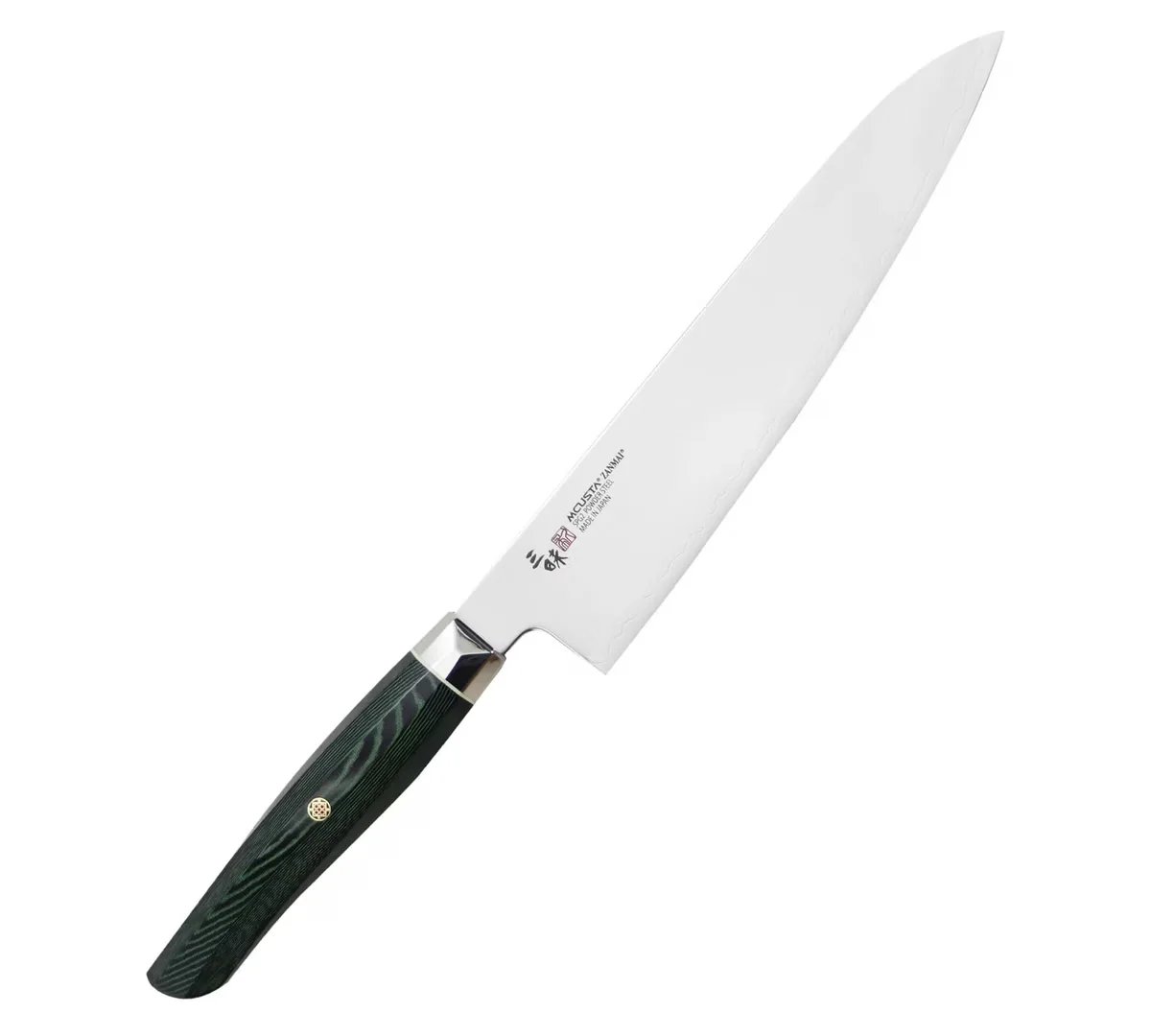 Mcusta Zanmai Green Revolution SPG2 Nóż Gyuto 21cm