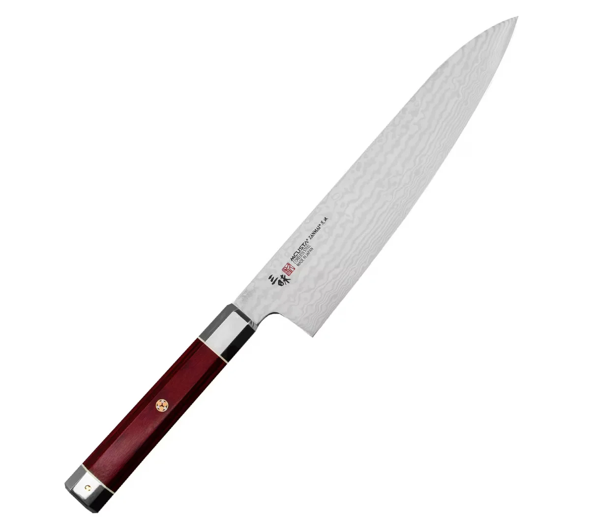 Mcusta Zanmai VG-10 Ultimate Aranami Nóż szefa 21c