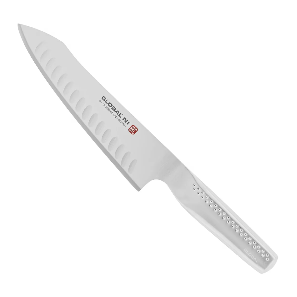 Global NI Orientalny nóż szefa kuchni 20cm - żłobi