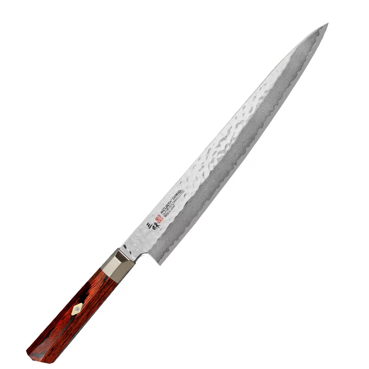 Mcusta Zanmai VG-10 Supreme Hammered Nóż Sujihiki