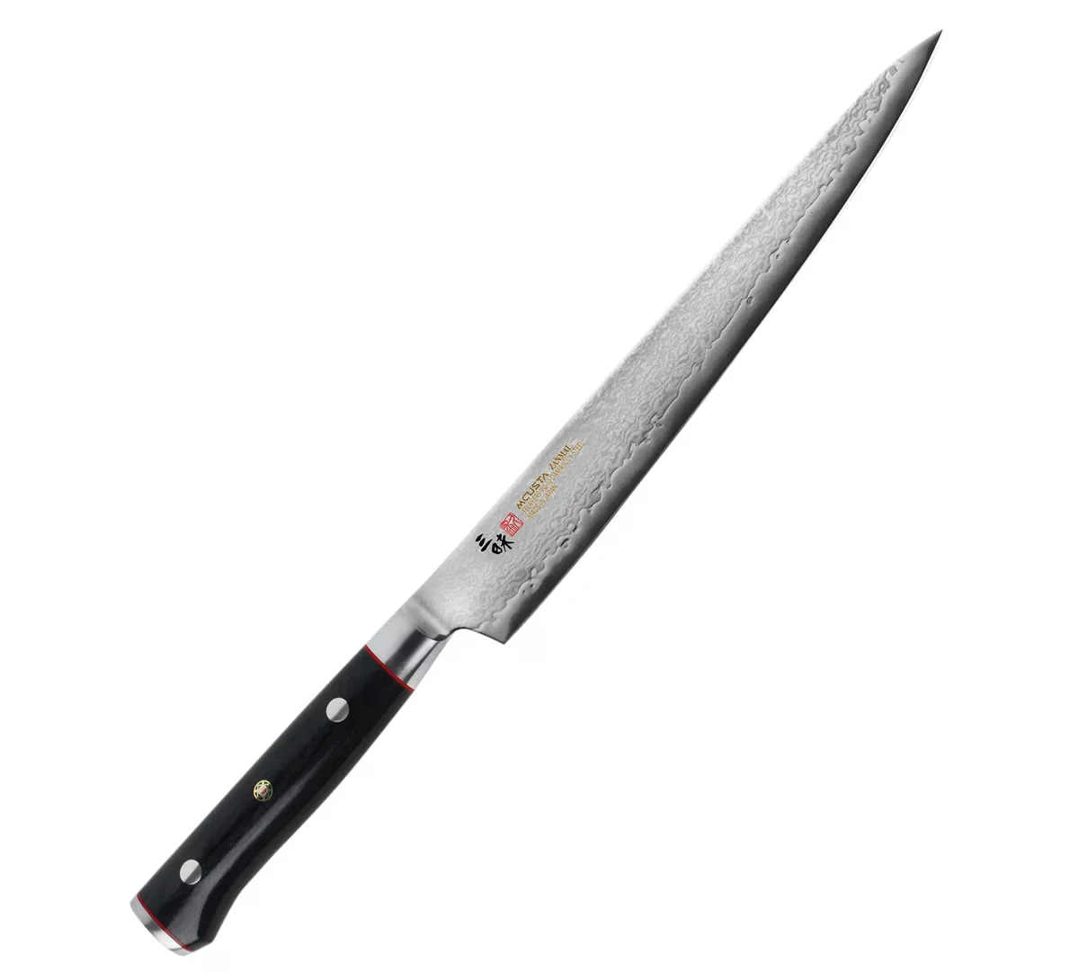 Mcusta Zanmai VG-10 Pro Zebra Nóż Sujihiki 24cm