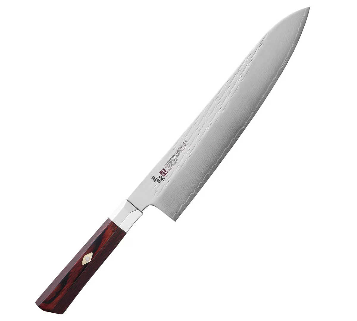Mcusta Zanmai VG-10 Supreme Ripple Nóż szefa 24cm