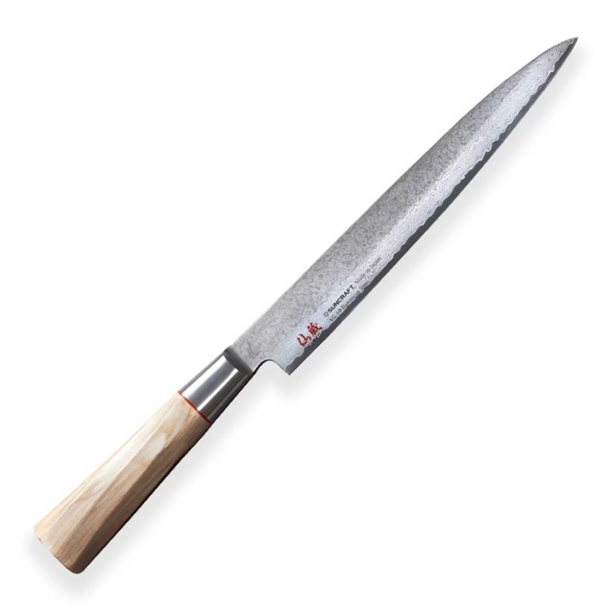 Suncraft SENZO TWISTED OCTAGON Sashimi 210 mm [TO-