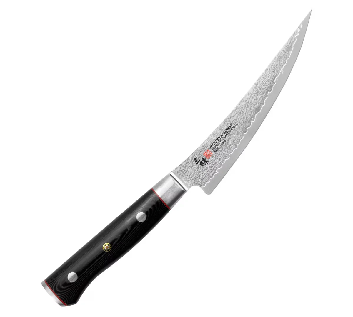 Mcusta Zanmai VG-10 Pro Zebra Nóż do wykrawania 16