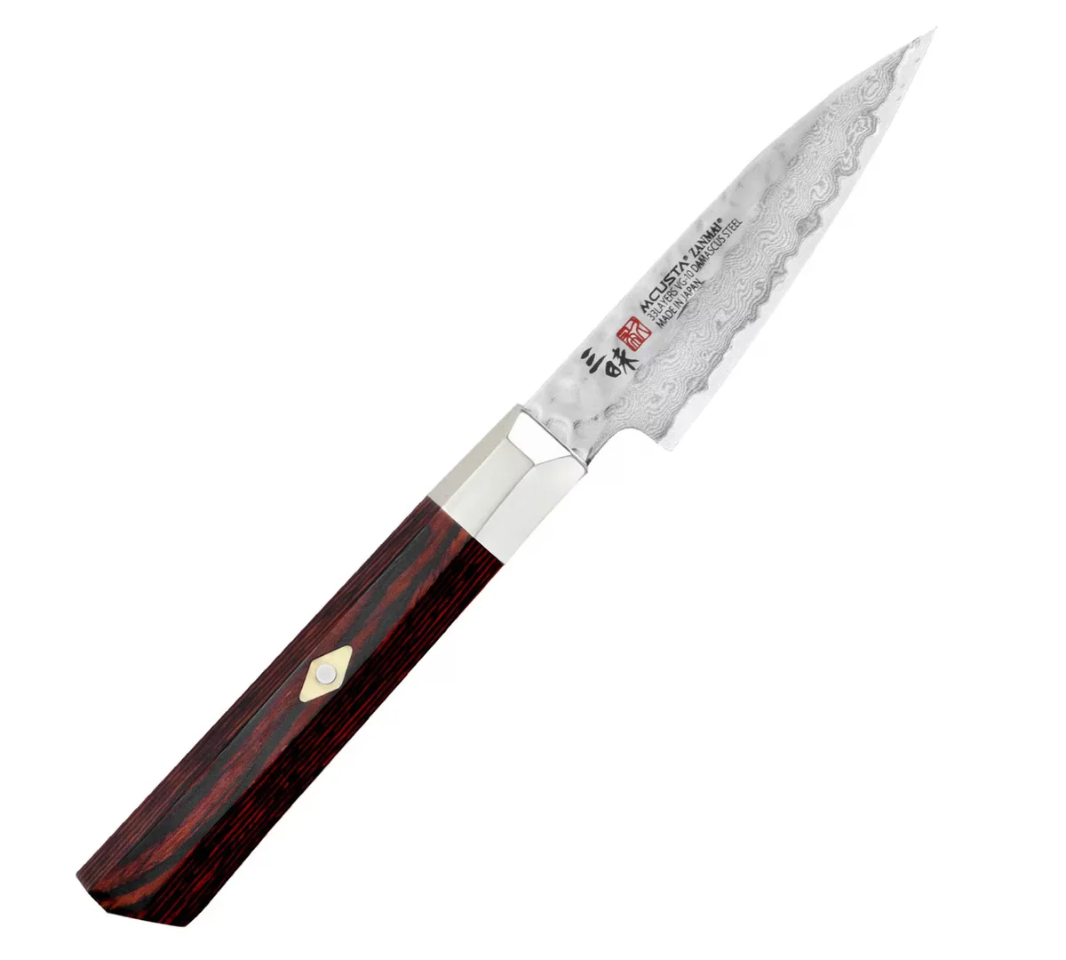 Mcusta Zanmai VG-10 Supreme Hammered Nóż do obiera
