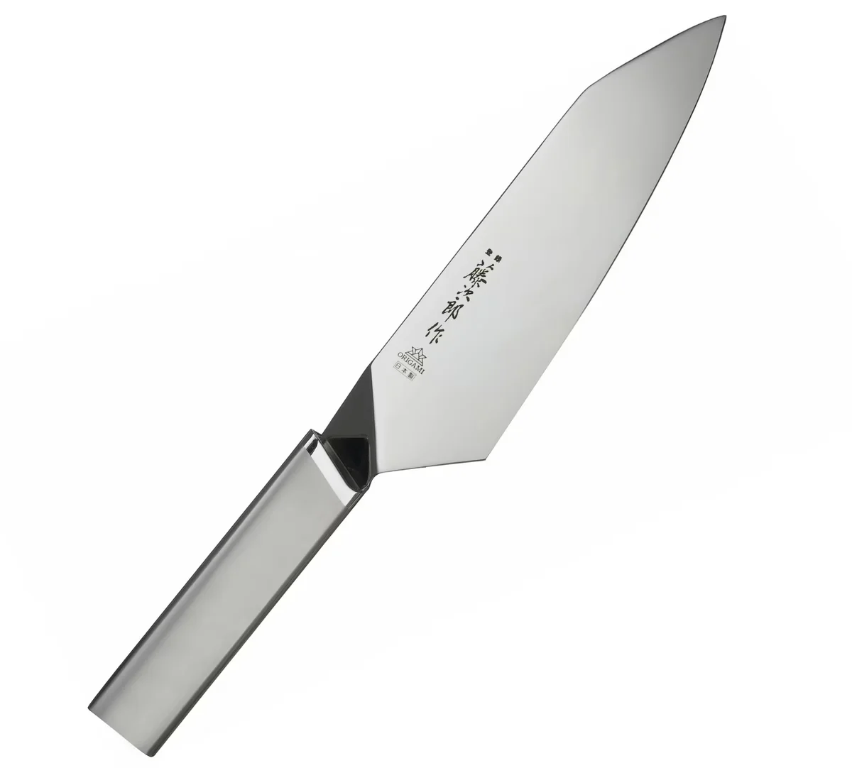 Tojiro ORIGAMI Polerowany nóż Santoku 16,5cm