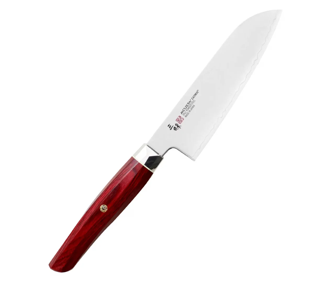Mcusta Zanmai Red Revolution SPG2 Nóż Ko-Santoku 1