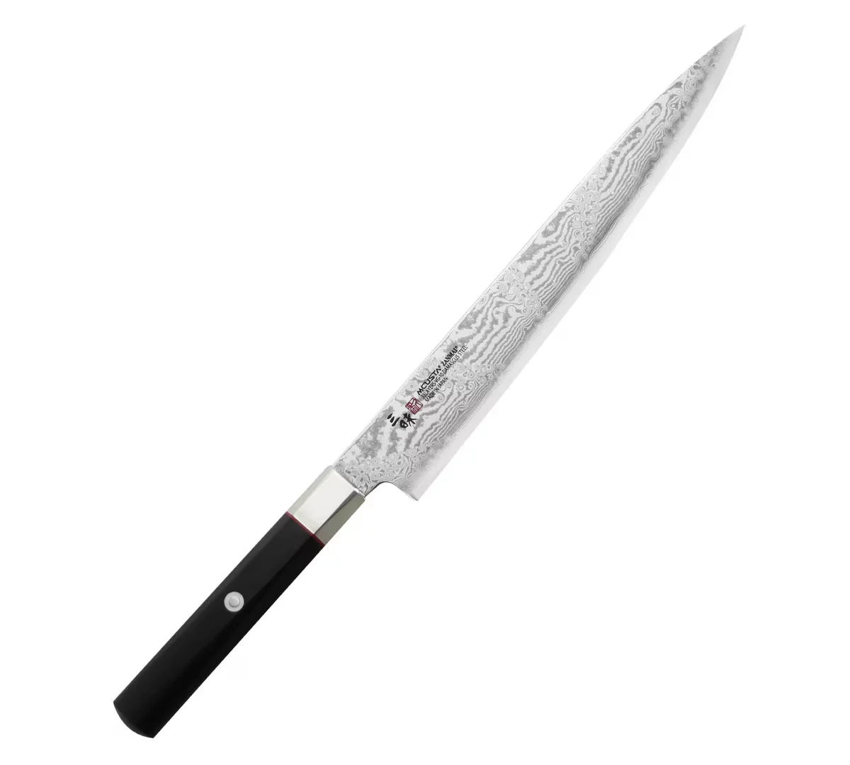 Mcusta Zanmai VG-10 Splash Nóż Sujihiki 24cm