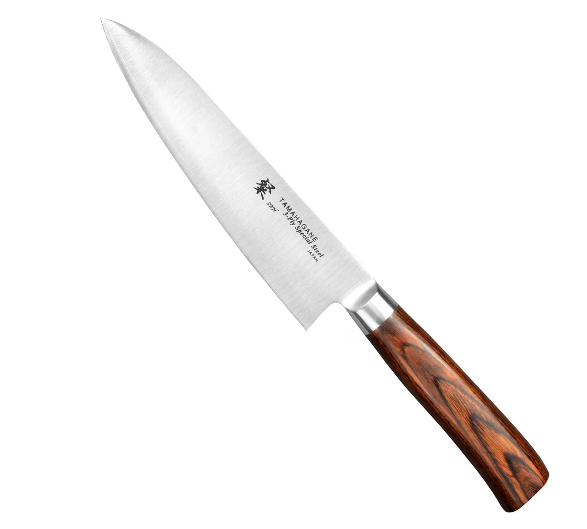 Tamahagane SAN Brown VG-5 Nóż Szefa 18cm