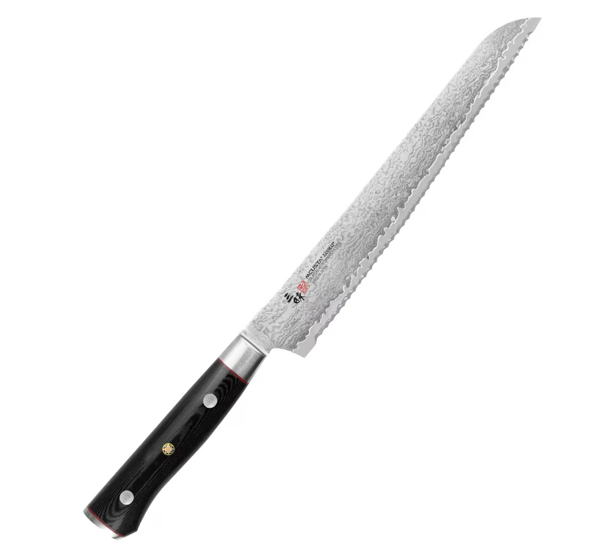 Mcusta Zanmai VG-10 Pro Zebra Nóż do pieczywa 23cm